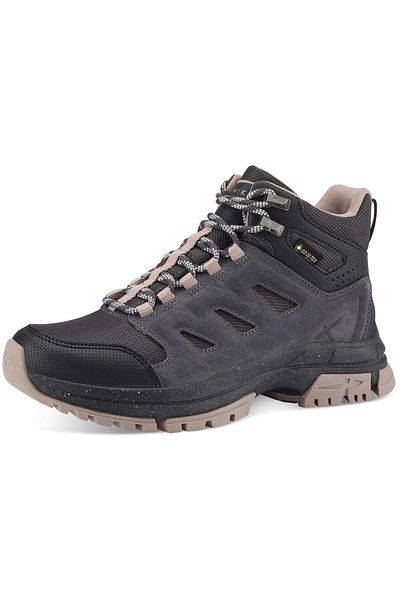 Tamaris Damen Trekkingschuhe Halbschuhe Wanderschuhe 1-25208-30 Schwarz 073 Siyah Yeşim Com Textil/Sentetik