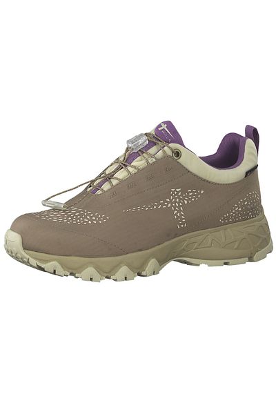 Tamaris Damen Trekkingschuhe Wanderschuhe 1-23764-39 Grün 368 Mud Uni Textil, Gore-Tex ve Terratraction ile
