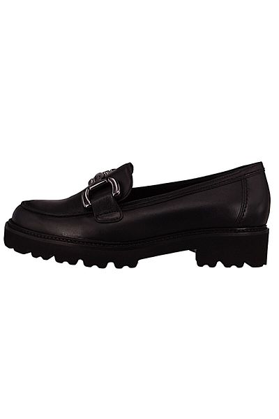GABOR Damen Halbschuhe Loafer 45.246 Schwarz 27 Schwarz Leder