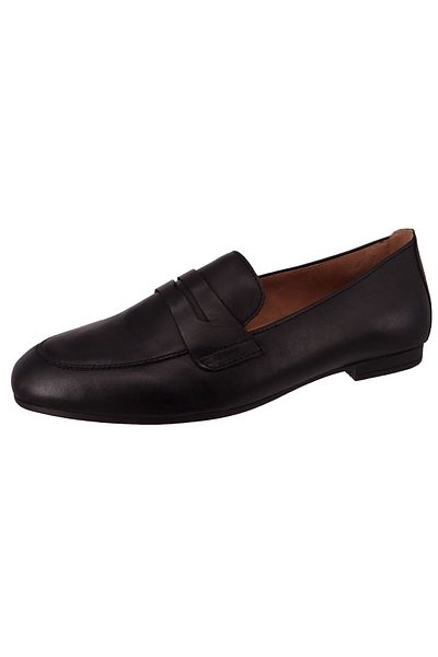 GABOR Schwarz Damen Halbschuhe - F-Weite 25.213, 27 lederů