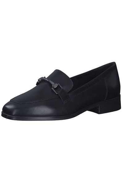 Tamaris Damen Halbschuhe 1-24213-43 Schwarz 003 Black Leather Leder mit TOUCH-IT