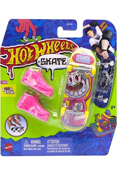 HOT WHEELS Skate Parmak Kaykay ve Ayakkabı Root Canal HVJ81