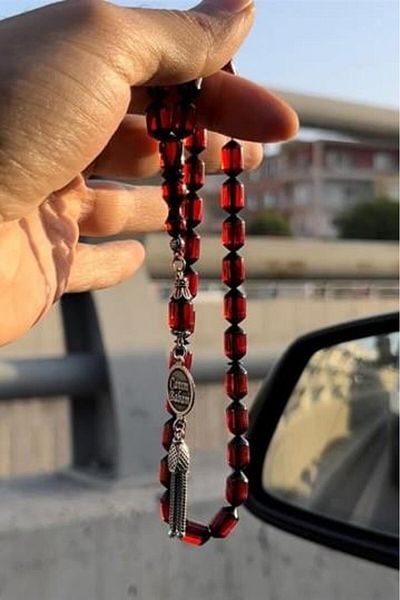 dergah tesbih All handcrafted My Dear Dad Rosary Silver Design