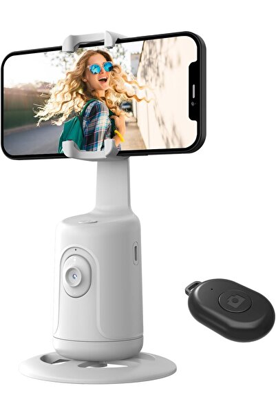 Rupital Hassas Hareketli Otomatik Yüz Takip Tripodu  360° Takip, AI Çip ile Donatılmış, Uygulamaya Gerek Yok