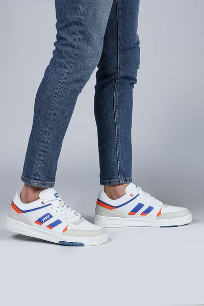 Jump 28693 Λευκό - Μπλε Ανδρικό Sneaker Casual Sneakers
