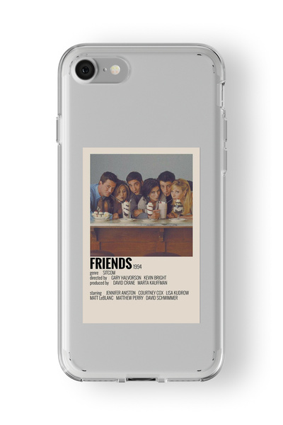 Space Star iPhone 6 ve 6s Uyumlu Friends Minimalist Poster Tasarım Baskılı Şe...