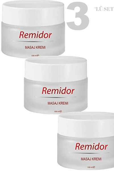 remidor كريم تدليك لتخفيف الآلام 100 مل - 3 قطع