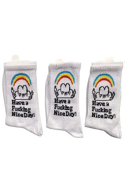 Lukitus Unisex Fun Patterned Socks 6 Pieces