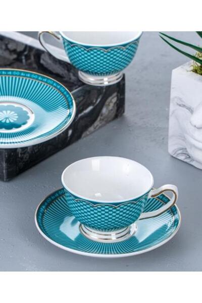 ACAR Tessa 2'li Kahve Fincan Takımı GRN-05033