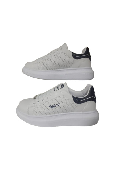 Wickers Біло-чорні ортопедичні кросівки - унісекс, з рівною підошвою, спортивне взуття wckrs-99