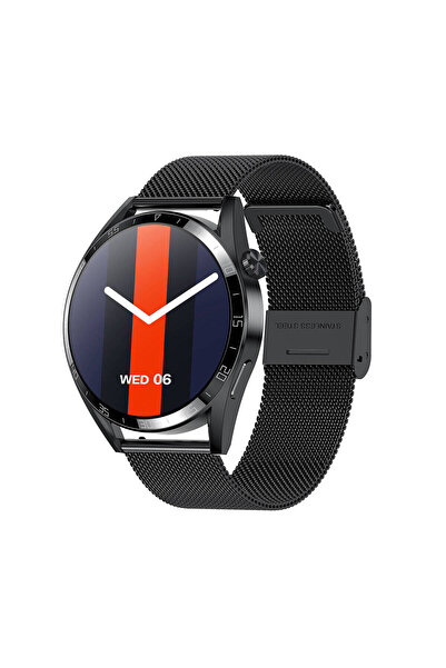 Hytech GT3PRO Watch IOS ve Android Uyumlu MActive 1.50 inç Yuvarlak Ekranlı Akıllı Saat