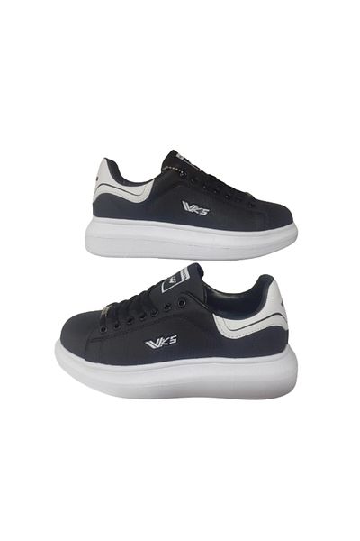 Wickers Black-white OrthopeDic Sneaker - Unisex Flat Sole Sports Shoes wckrs-99