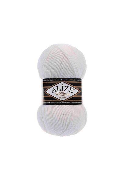 Alize Alize Superlana Classic 55 Alb - 5 buc