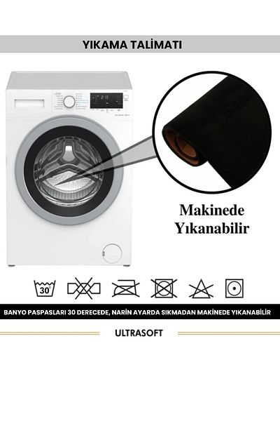 lohusahamile Set de scaune de toaletă din 3 piese cu model ultra moale Set covoraș de baie roșu