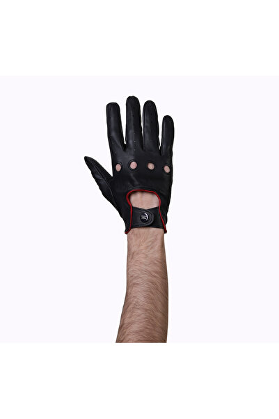 Altezzoso Senna Erkek Deri Sürücü Eldiveni