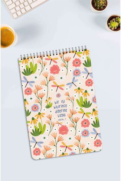 MuslimWalk Perla – Bir Işi Bitirince Diğerine Koyul – Spiralli Haftalık Planl...