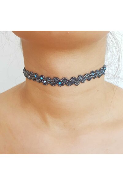 Handmade By HLY Honeycomb Choker Necklace - Handmade