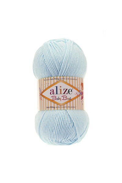 Alize 5 Pieces Alize Baby Best 189 Light Turquoise Shoes