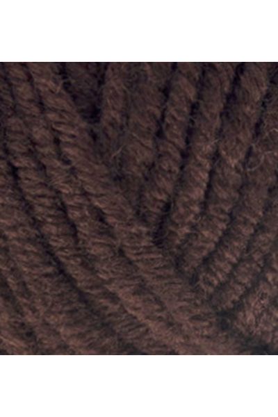 Alize Superlana Maxi 26 - 100 Gr Brown Colored Knitting Yarn
