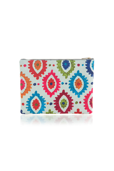 VIVION Zigzag Clutch Çanta