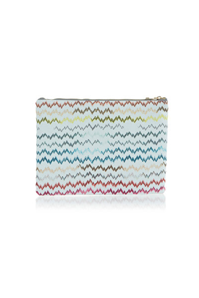 VIVION Zigzag Clutch Çanta