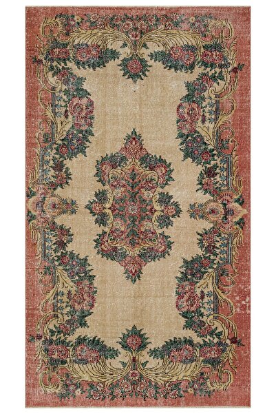 Sempati halı Eskitme El Dokuma Vintage Halı 148x260 cm 10427