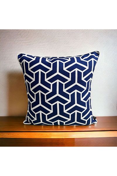 HALATÇI HOME husa de perna decorativa apolena serie albastra