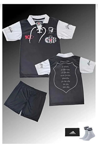 ZİLONG B.eşi.ktaş S.i.y.a.h B.e.y.a.z 100. Yıl Çocuk Forması