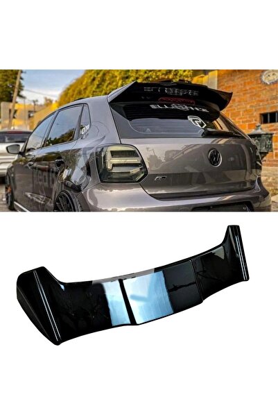 HYM TUNİNG VW POLO 6R 6C MK5 BATMAN STYLE SPOYLER 2011 2018 PARLAK SİYAH İTHAL
