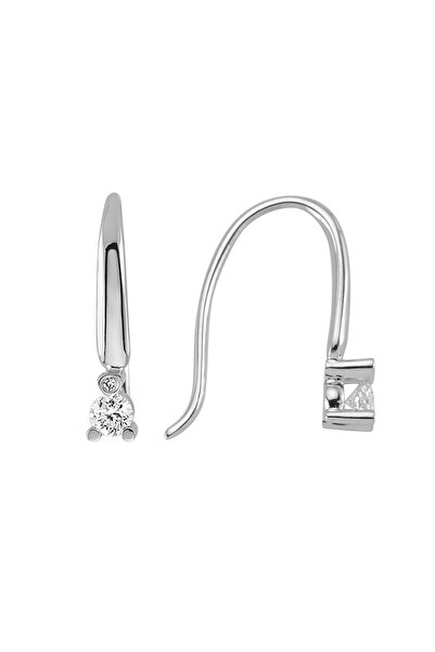 Sirius Pırlanta F Renk 0,20 Karat Pırlanta Tektaş Küpe