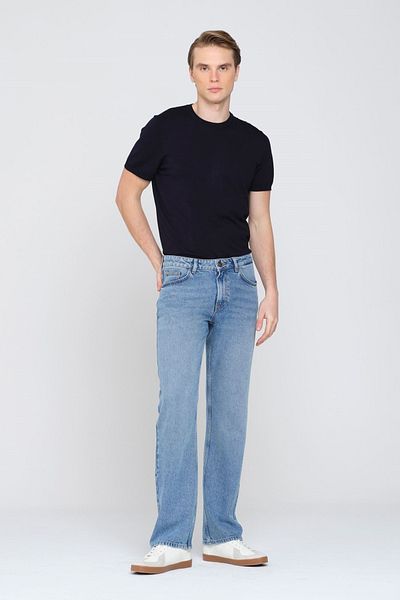 Pantamo Jeans Ανδρικό τζιν παντελόνι - Μπλε, φαρδύ πόδι