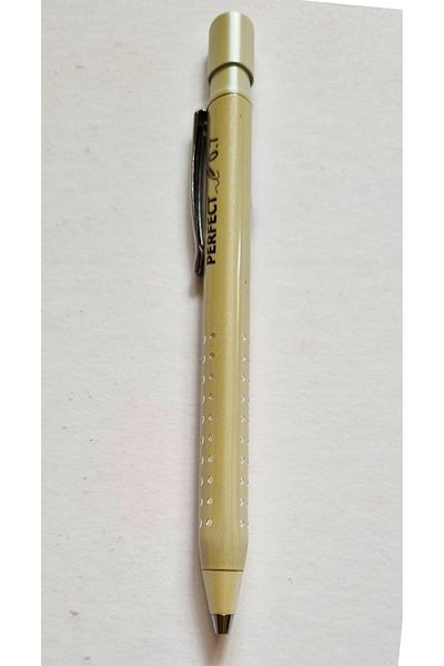 Modellino Metal Triangle Grip Perfect Pencil with Eraser 07 Tips - 1 Piece White