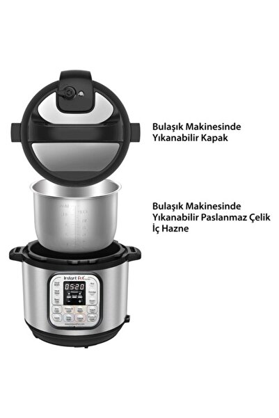 INSTANT Duo Mini 7 in One 3Eu 3Lt. Pressure Cooker (Air Fry) 110-0045-01-Eu