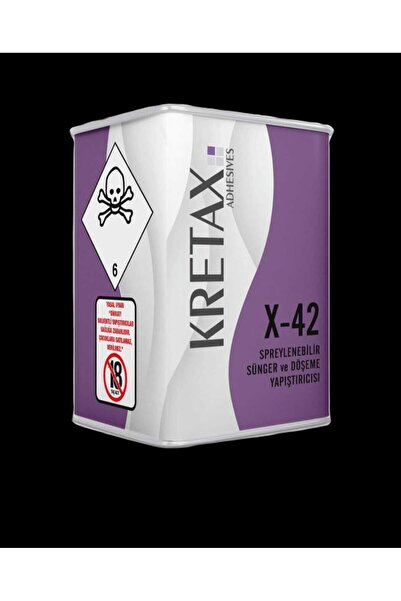 Kretax Adhesives MODA Kretax 17lt Şeffaf Sünger-yalıtım Ve Akustik Yapıştırıcısı