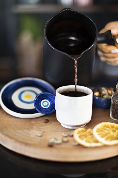 M'art Home Evil Eye Cup 1 Set - Homemade Handmade