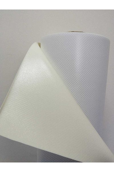almital mobilya aksesuarları furniture accessories 48 cm X 5 μέτρα Αντιολισθητικό χαλί με μοτίβο λευκού ανάγλυφου συρταριού, κάλυμμα ραφιού