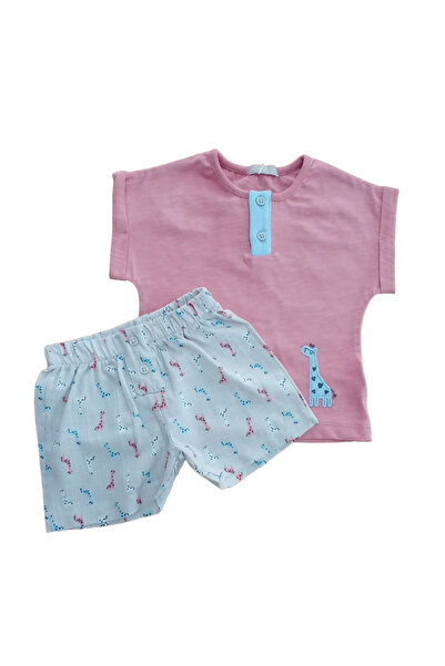 Cassiope Baby Boy Little Giraffe 100% Cotton 2-Piece Set