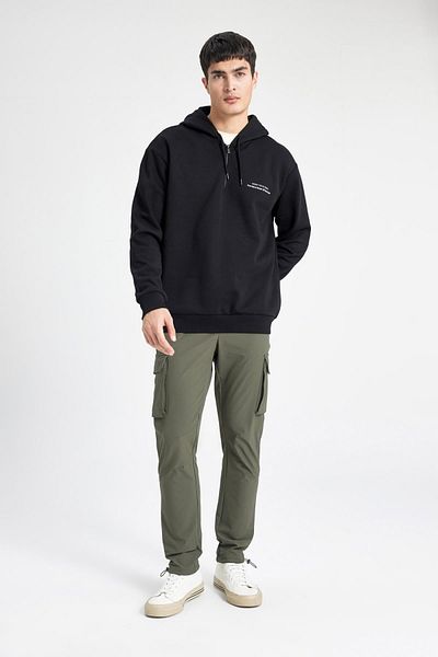 DeFacto Sommer Taktische Joggerhose Slim Fit Slim Fit Cargotasche B3585ax24sp