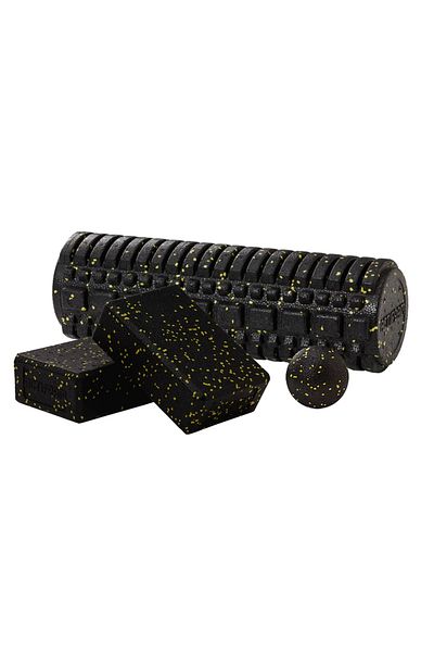 Wallzon Massage Set/pilates and Yoga Set/foam Roller 45cm/yoga Block (2 PCS)/massage Ball