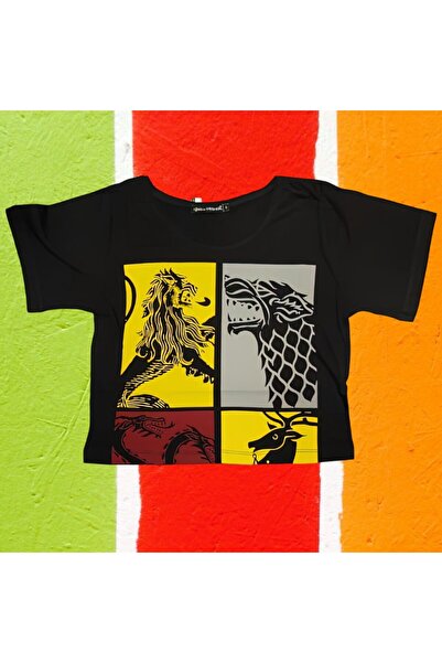 FG KONNİCHİWA Tricou cu mânecă scurtă pentru femei cu text imprimat Culoare n...