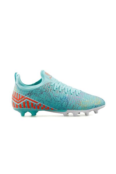 Anıl Ayakkabı Play Mk 241 - 129 Mint Green Patterned Anatomical Football Boots