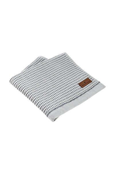 Pupilla Collection Manhattan %100 Pamuk 50*90 Tekli Yüz Havlusu - Açık Gri