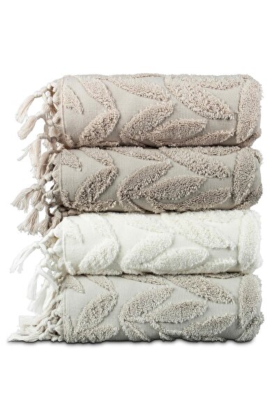 Pupilla Collection Penye 50*90 4'Lü Yüz Havlusu - Asorti