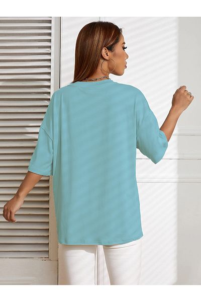 aynewmoda тениска с щампа Xoxo oversize