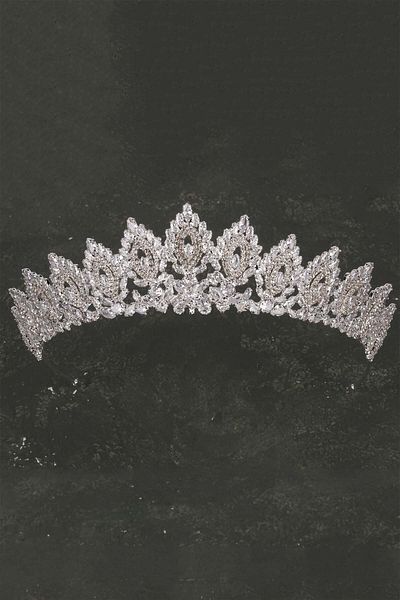 Hayalperest boncuk Zircon Stone for Bride and Women - Sparkling Charming Wedding Crown