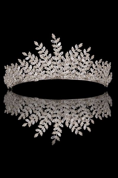Hayalperest boncuk Zircon Gel for Costumes in Wedding Henna Crown Elegant and Stylish Bridal Wedding Crown