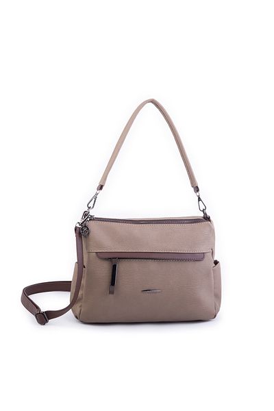 Nas Bag Geantă pentru femei pentru umăr și crossbody cu mai multe compartimente (lățime: 26 x mărime: 20)