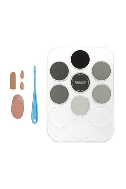 Panpastel Ultra Soft Artist Pastel Paint Grayscale Set of 7 30079