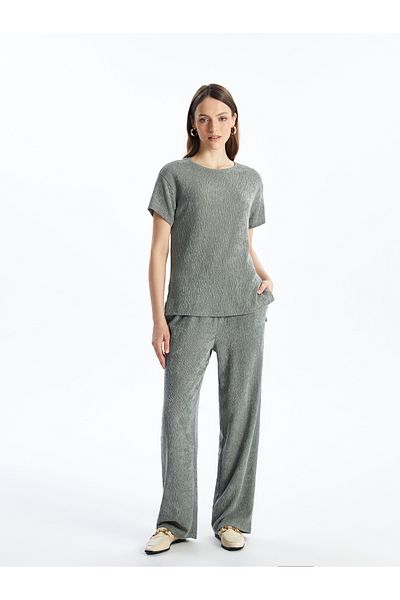 LC Waikiki Women's Elastic Waist Plain Sweatpants