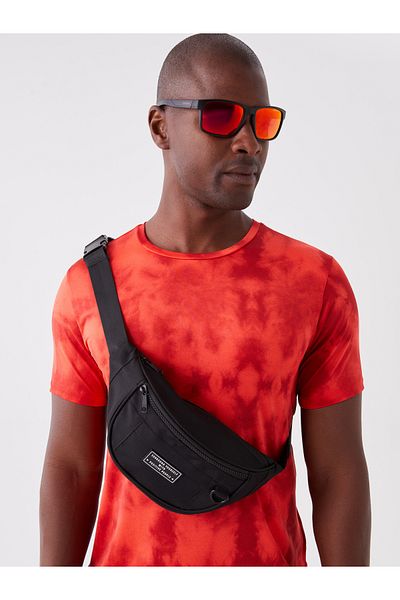 LC Waikiki Men's Waist Bag with Label Detail